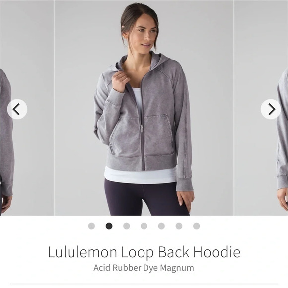 lululemon athletica Jackets & Blazers - Lululemon Loop Back Hoodie‎